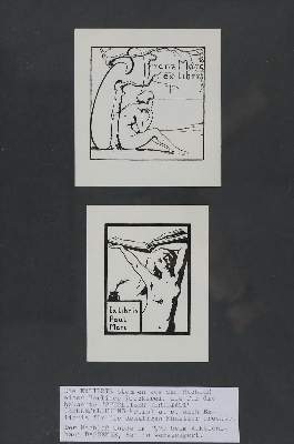Bild Nr.1: 128-4111 Marc, Franz: (Künstlergraphik, Exlibris)