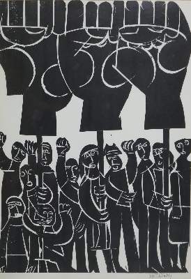 Bild Nr.1: 128-4178 Grieshaber, HAP: (Künstlergraphik)
