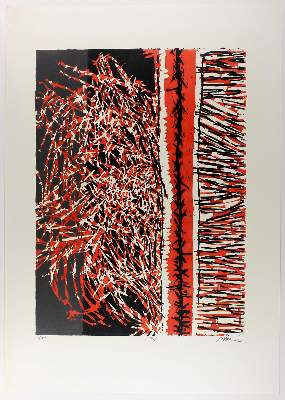 Bild Nr.2: 128-4200 Hans Hartung: (Künstlergraphik)