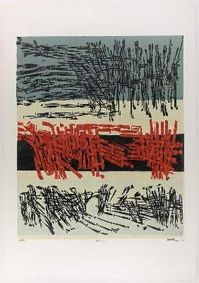 Bild Nr.3: 128-4200 Hans Hartung: (Künstlergraphik)