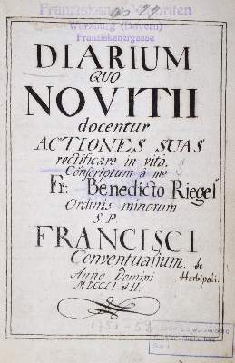 Bild Nr.1: 128-424 Riegel,B.: (Handschriften)