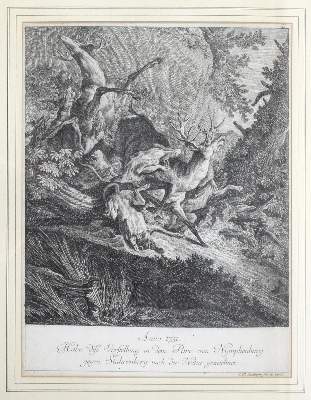 Bild Nr.1: 128-4255 Ridinger, Johann Elias: (Künstlergraphik, Jagd)