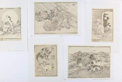 Bild Nr.24: 128-4277 Hokusai, Katsushika: (Künstlergraphik, Japan)
