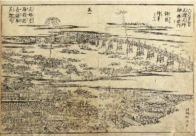 Bild Nr.1: 128-4303 Shunchosai, Takehara: (Künstlergraphik, Japan)