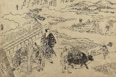 Bild Nr.1: 128-4305 Shunchosai, Takehara: (Künstlergraphik, Japan)