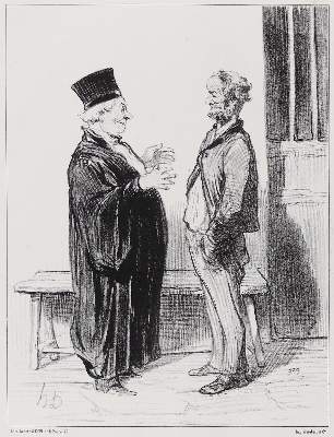 Bild Nr.1: 128-4326 Daumier, Honoré: (Künstlergraphik, Karikatur)