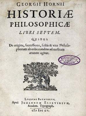 Bild Nr.1: 128-439 Horn,G.: (Alte Drucke, Handschriften und Theologie)