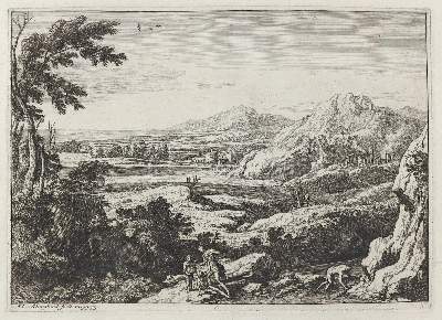 Bild Nr.1: 128-4456 Manglard, Adrien: (Künstlergraphik)