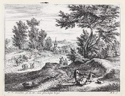 Bild Nr.3: 128-4477 Meulen, Adam Frans van der: (Künstlergraphik)