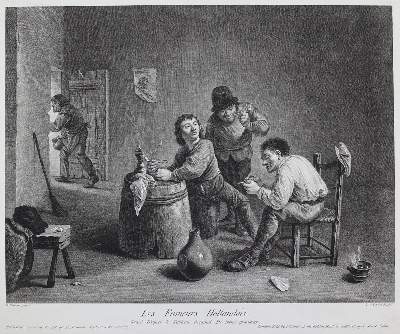 Bild Nr.5: 128-4580 Teniers, David d.J.: (Künstlergraphik, Raucher)