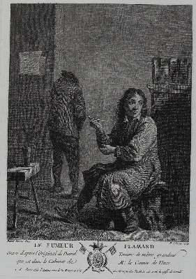 Bild Nr.6: 128-4580 Teniers, David d.J.: (Künstlergraphik, Raucher)