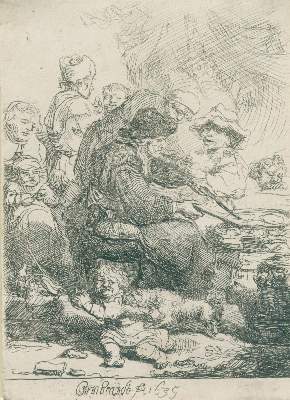 Bild Nr.1: 128-4595 Rembrandt van Rijn, Harmensz: (Künstlergraphik)