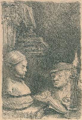 Bild Nr.1: 128-4598 Rembrandt van Rijn, Harmensz.: (Künstlergraphik)