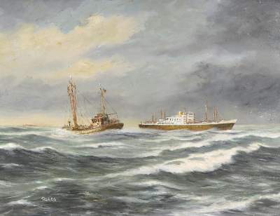 Bild Nr.2: 128-4606 Ricklefs, Harald: (Künstlergraphik)