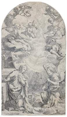 Bild Nr.1: 128-4645 Salimbeni, Ventura (auch Ventura di Arcangelo Salimbeni, gen.: (Künstlergraphik)