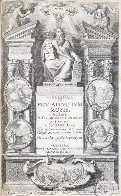 Bild Nr.1: 128-466 Lapide,C. (d.i. C.v.d.Steen).: (Alte Drucke, Handschriften und Theologie)
