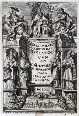 Bild Nr.2: 128-468 Laymann,P.: (Alte Drucke, Handschriften und Theologie)