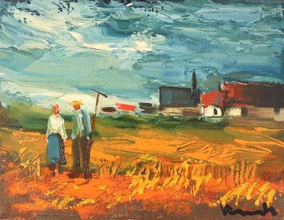 Bild Nr.1: 128-4813 Vlaminck, Maurice de: (Künstlergraphik)