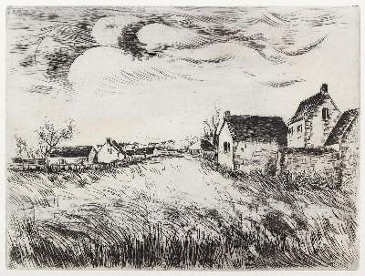 Bild Nr.1: 128-4814 Vlaminck, Maurice de: (Künstlergraphik)