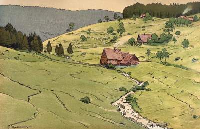 Bild Nr.1: 128-4821 Volkmann, Hans Richard von: (Künstlergraphik)