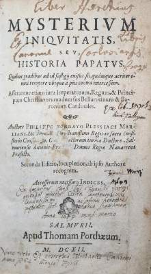 Bild Nr.1: 128-520 Mornay du Plessis,P.de.: (Alte Drucke, Handschriften und Theologie)