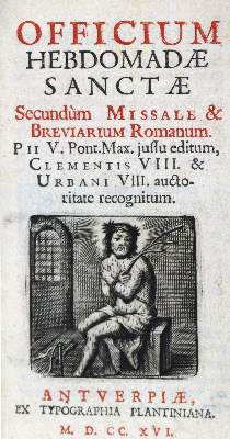 Bild Nr.1: 128-527 Officium Hebdomadae Sanctae.: (Alte Drucke, Handschriften und Theologie)