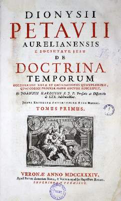 Bild Nr.1: 128-534 Petavius,D.: (Alte Drucke, Handschriften und Theologie)