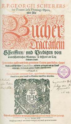 Bild Nr.1: 128-573 Scherer,G.: (Alte Drucke, Handschriften und Theologie)