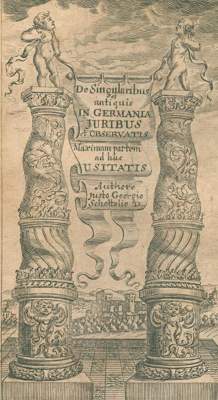 Bild Nr.3: 128-576 Schottelius,J.G.: (Alte Drucke, Handschriften und Theologie)