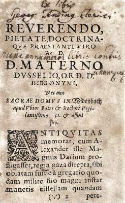 Bild Nr.1: 128-585 Serafino, da Fermo.: (Alte Drucke, Handschriften und Theologie)