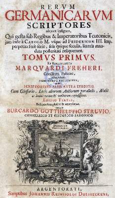 Bild Nr.1: 128-594 Struve,B.G.: (Alte Drucke, Handschriften und Theologie)