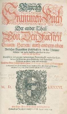 Bild Nr.1: 128-618 Hundt zu Sultzenmoos,W.: (Genealogie und Heraldik, Bayern)