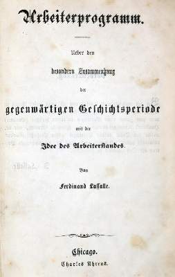 Bild Nr.1: 128-632 Lassalle,F.: (Sozialismus)