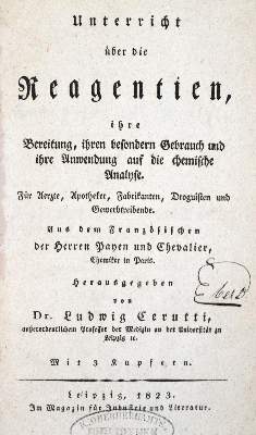 Bild Nr.1: 128-64 Payen,(A.) u. (J.B.A. Cheval(l)ier.: (Aus der Sammlung Professor Dr.Dr.Johannes Büttner Teil 1)