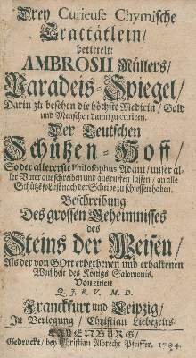 Bild Nr.1: 128-649 Müller,A.: (Grenzwissenschaften und Okkultismus, Alchemie)
