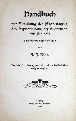 Bild Nr.1: 128-659 Riko,A.J.: (Grenzwissenschaften und Okkultismus)