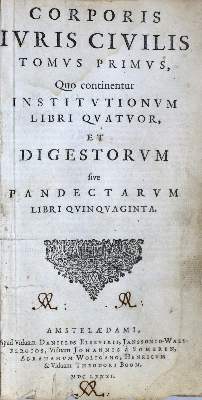 Bild Nr.1: 128-684 (Justinianus).: (Juridica und Kriminologie)