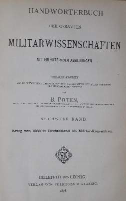 Bild Nr.1: 128-750 Poten,B.: (Militaria)