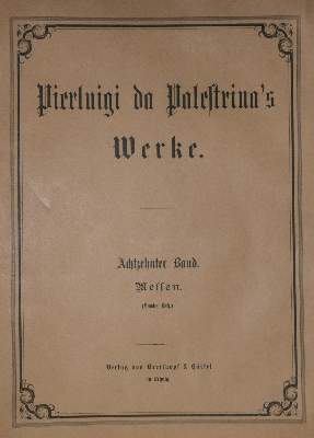 Bild Nr.1: 128-775 Palestrina,P.da.: (Musik)