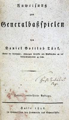 Bild Nr.1: 128-784 Türk,D.G.: (Musik)