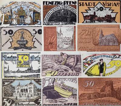 Bild Nr.1: 128-792 Notgeld.: (Numismatik u. Siegelkunde, Medaillen)
