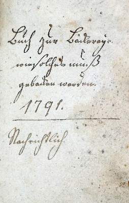 Bild Nr.1: 128-859 Buch zur Bäckerey,: (Küche und Haushalt, Bäckerei und Konditorei, Handschriften)