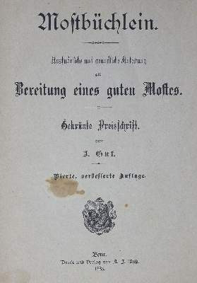 Bild Nr.1: 128-884 Gut,J.: (Küche und Haushalt, Getränke, Wein und Weinbau)