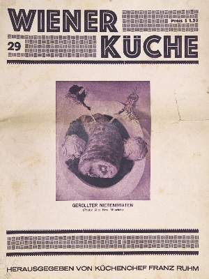 Bild Nr.1: 128-925 Wiener Küche.: (Küche und Haushalt, Kochbücher, Österreich)