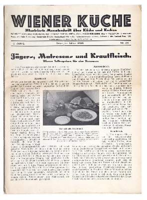 Bild Nr.2: 128-925 Wiener Küche.: (Küche und Haushalt, Kochbücher, Österreich)