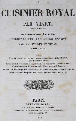 Bild Nr.1: 128-933 Viart (d.i. A.Viard) u. Foret.: (Küche und Haushalt, Kochbücher)