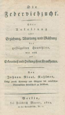 Bild Nr.1: 128-968 Rohlwes,J.N.: (Land- und Forstwirtschaft, Tierhaltung, Geflügel)