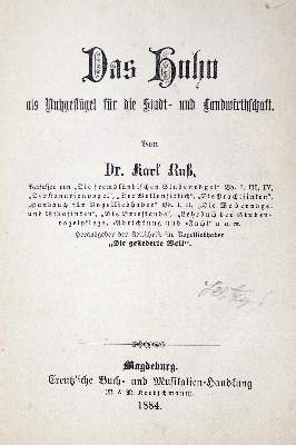 Bild Nr.1: 128-972 Ruß,K.: (Land- und Forstwirtschaft, Tierhaltung, Geflügel)