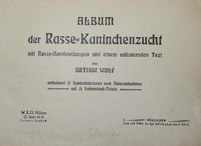 Bild Nr.1: 128-996 Kaninchenzucht.: (Land- und Forstwirtschaft, Tierhaltung)