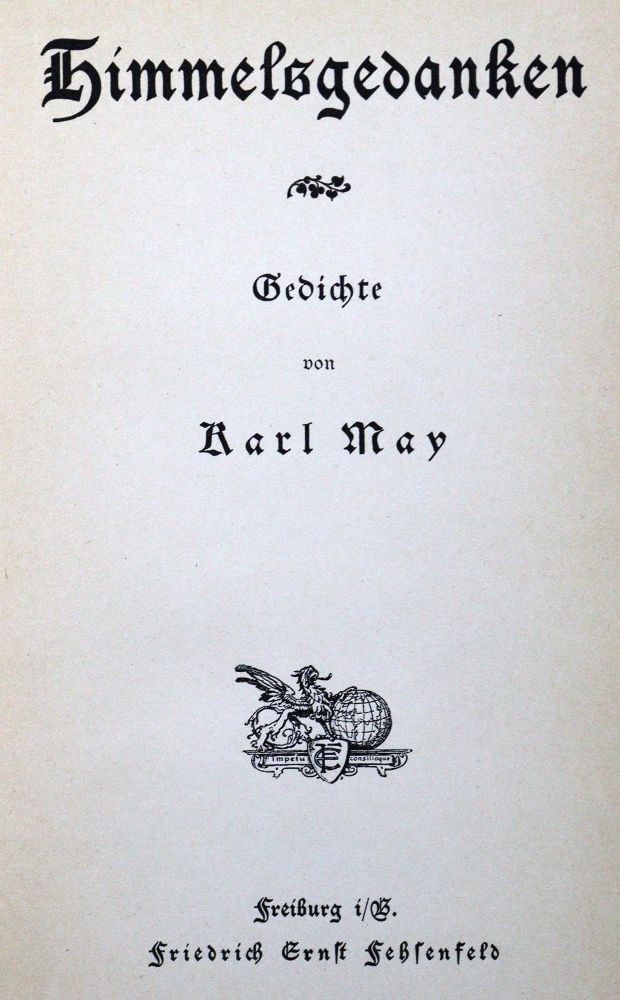 Große Abbildung Nr.1: 129-1012 May,K.: (Literatur und illustrierte Bücher bis 19.Jahrhundert)